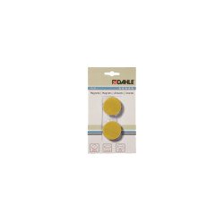 Mágnes 38mm, 2 db/csomag, Dahle sárga Irodatechnika, kellékei Dahle