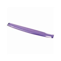 Csuklótámasz billentyűzethez, géltöltésű, Fellowes® Crystal Gel, lila