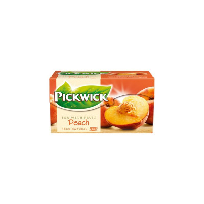 Fekete tea, filteres 20 db/doboz, Pickwick őszibarack