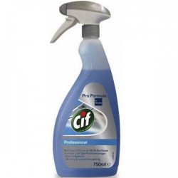 Ablaktisztító szórófejes 750 ml Window & Multisurface Professional Cif Ablak- és üvegtisztítók Cif