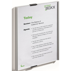 Információs tábla 210x297mm, Info Sign Durable ezüst Irodatechnika, kellékei Durable