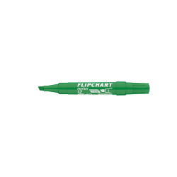 Flipchart marker vízbázisú 1-4mm, vágott Artip 12 zöld