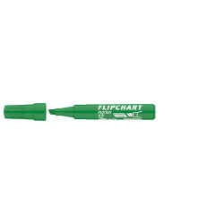Flipchart marker vízbázisú 1-4mm, vágott Artip 12 zöld Flipchart marker Ico