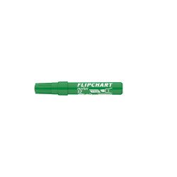 Flipchart marker vízbázisú 1-4mm, vágott Artip 12 zöld