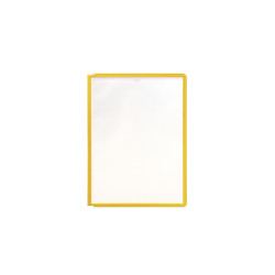 Bemutatótábla panel, A4, 5 db/csomag, Durable Sherpa sárga