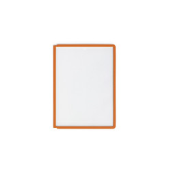 Bemutatótábla panel, A4, 5 db/csomag, Durable Sherpa narancs