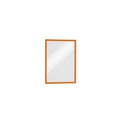 Infókeret A3, XXL csomag, 6 db/csomag, Durable Duraframe® narancssárga Bemutatótábla, mágneses info keret Durable