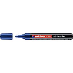 Lakkmarker 2-3mm, kerek Edding 790 kék