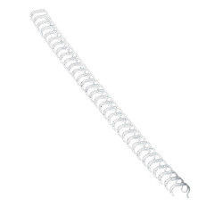 Fém spirál 3:1, 14mm, 101-120lap, Fellowes® 100 db/doboz, fehér Irodatechnika, kellékei Fellowes