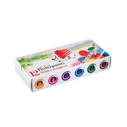 Tempera tégelyes 12x25ml, Süni Ico 12 klf. szín Író- irodaszer, papíráru Ico