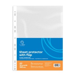 Genotherm lefűzhető, A4, 150 micron oldalt füles Bluering® 10 db/csomag,