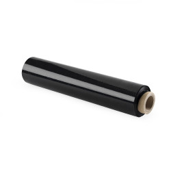 Strechfólia nyújtható 50cm, 2kg 23 micron kb. 120 méter FEKETE Csomagoló fólia Egyéb