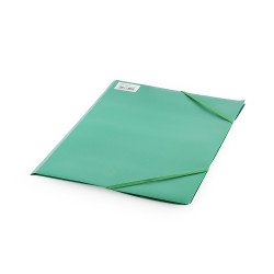 Gumis mappa A4, műanyag Bluering® zöld Gumis mappa Bluering