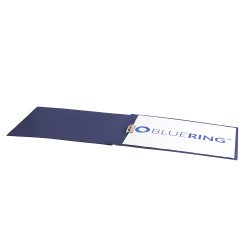 Villámzáras mappa A3, fekvő műanyag, Bluering®, kék Író- irodaszer, papíráru Bluering