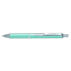 Rollertoll 0,35mm, fém aquamarine test, Pentel Energel BL407LS-A, írásszín kék Író- irodaszer, papíráru Pentel