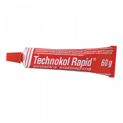 Ragasztó folyékony univerzális Technokol Rapid 60g. piros Javítás, ragasztás, csomagolás Technokol