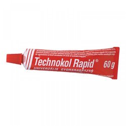 Ragasztó folyékony univerzális Technokol Rapid 60g. piros Javítás, ragasztás, csomagolás Technokol