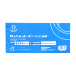 Kiadási pénztárbizonylat 25x2lapos B.318-103/V Bluering® Író- irodaszer, papíráru Bluering