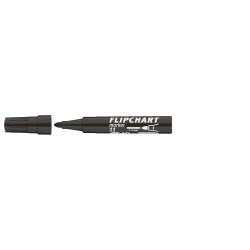 Flipchart marker vízbázisú 3mm, kerek Artip 11 fekete Flipchart marker Ico