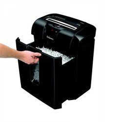 Iratmegsemmisítő, 10lap, konfetti vágás 4x50mm, Fellowes® Powershred 63Cb Iratmegsemmisítő gép Fellowes
