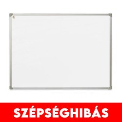 Fehértábla mágneses alukeretes 90x120cm, 1 db/doboz, Bluering®