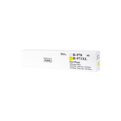 Utángyártott Hp 971XL/CN628AE tintapatron yellow ORINK