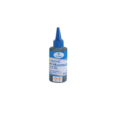 Utángyártott Ink Hp Universal dye cyan 100ml ORINK
