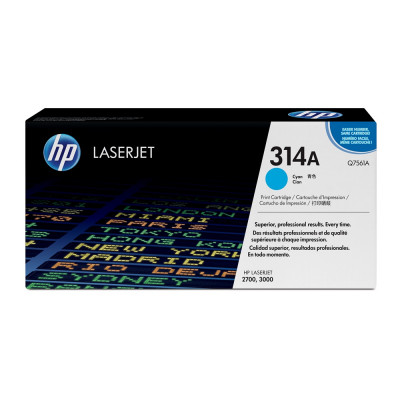 Hp Q7561A toner cyan ORIGINAL (314A)