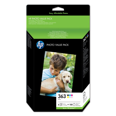 Hp 363/Q7966EE tintapatron + fotópapír multipack ORIGINAL