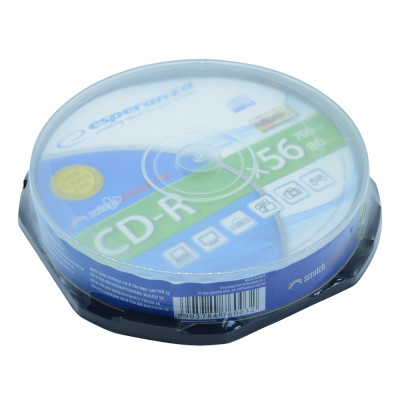 CD-R 700MB 52-56x cake box 10 db/doboz, Esperanza CD-R 700MB 52-56x cake box 10 db/doboz, Esperanza