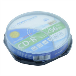 CD-R 700MB 52-56x cake box 10 db/doboz, Esperanza CD, DVD Esperanza