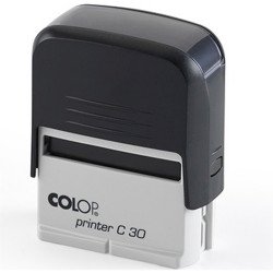 Bélyegző C30 Colop fekete ház/kék párna Bélyegző és kelléke Colop