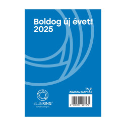 Asztali naptár TA-21 2026. Bluering® Asztali naptár Bluering
