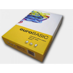 Másolópapír A4, 80g, Eurobasic 500ív/csomag, Író- irodaszer, papíráru Eurobasic
