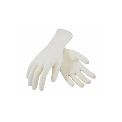 Gumikesztyű latex púderes XL 100 db/doboz GMT Super Gloves fehér