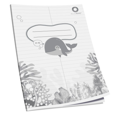 Füzet A5, 32lap, szótár 31-32 Bluering®