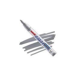 Lakkmarker 2-3mm, Uni PX-20 ezüst