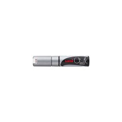 Krétamarker 8mm, Uni PWE-8K ezüst Író- irodaszer, papíráru Uni