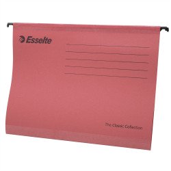 Függőmappa A4, karton Esselte Classic 90316 piros Függőmappa Esselte