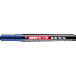 Lakkmarker 1-2mm, kerek Edding 791 kék Író- irodaszer, papíráru Edding