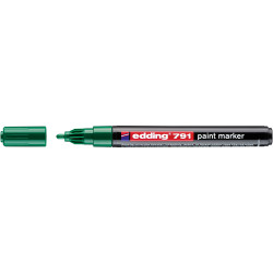 Lakkmarker 1-2mm, kerek Edding 791 zöld