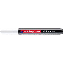 Lakkmarker 1-2mm, kerek Edding 791 fehér Író- irodaszer, papíráru Edding
