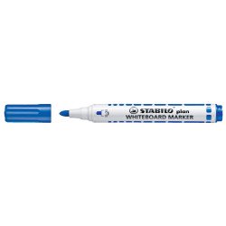 Táblamarker 2,5-3,5mm, kerek hegyű, Stabilo Plan 641/41 kék Író- irodaszer, papíráru Stabilo