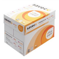 Másolópapír A4, 80g, újrahasznosított ISO 70 fehérségű Saveco Orange Label 500ív/csomag