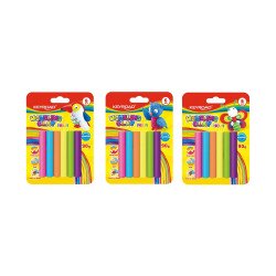 Gyurmakészlet 90 g. 6 db/bliszter Keyroad neon színek Gyurma Keyroad