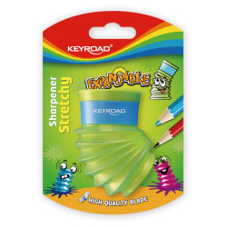 Hegyező 2 lyukú tartályos Keyroad Stretchy vegyes színek Hegyező Keyroad