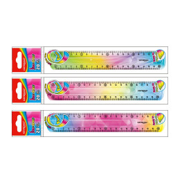 Vonalzó 20 cm, flexibilis Keyroad Flex Draw színátmenetes Író- irodaszer, papíráru Keyroad