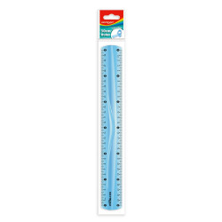 Vonalzó 30 cm, flexibilis Keyroad vegyes színek Író- irodaszer, papíráru Keyroad