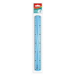 Vonalzó 30 cm, flexibilis Keyroad vegyes színek Író- irodaszer, papíráru Keyroad