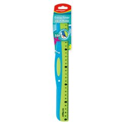 Vonalzó 30 cm, Keyroad EasyLiner vegyes színek Író- irodaszer, papíráru Keyroad